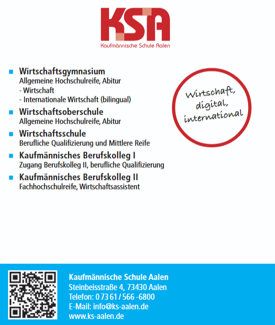 Übersicht für die Bewerbung an den unterschiedlichen Schularten